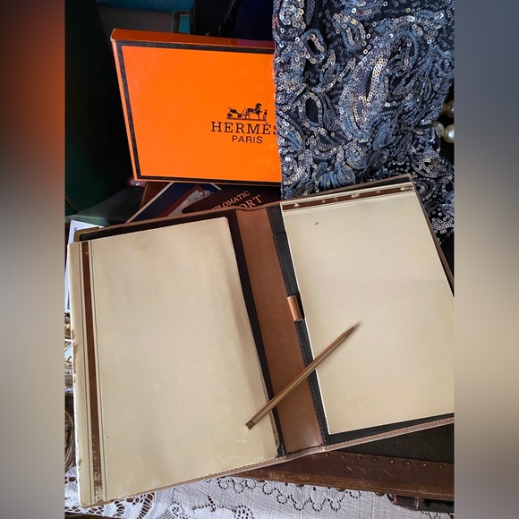 Authentic Vintage GUCCI Rare GG Notebook Agenda Daytimer Portfolio with inserts - Picture 4 of 10